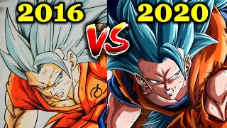 REHACIENDO el DIBUJO  ÉPICO de DibujAme Un 2 Semanas 1 Dibujo 4 años de Progreso Goku vs Vegeta [upl. by Yrffej]