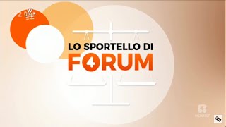 Sigla TV  Forum Rete 4  2018 [upl. by Roee]