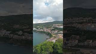 Vista de Castelsardo desde el castillo [upl. by Enyawd893]