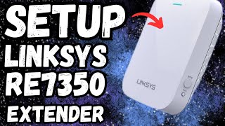 How to Setup Linksys Re7350 WiFi 6 Range Extender  Browser amp Wps Setup method [upl. by Cykana]