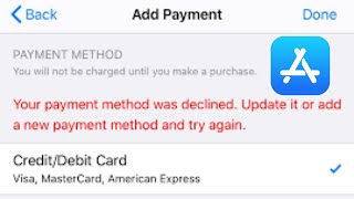 Your Payment Method Was Declined Update it or Provide a New Payment Method and Try Again  2024 [upl. by Irrem]