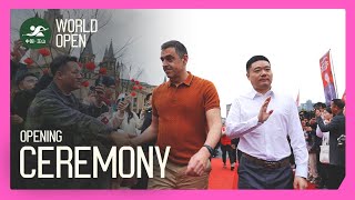 Opening Ceremony  World Open 2024 [upl. by Terrene]