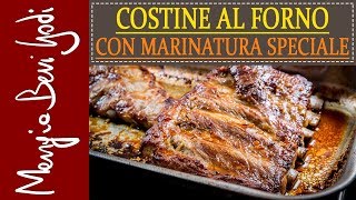 Costine di maiale al forno con marinatura speciale [upl. by Corbie]