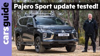 Mitsubishi Pajero Sport 2025 review Updated 4WD rival to new Ford Everest gets put to offroad test [upl. by Hulbig]