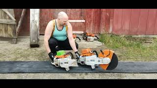 Stihl TS760  Dueling Demolition Cutters [upl. by Redd]