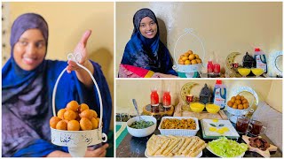 Ramadan Full Iftar  Afur Dhameestiran Intaan Usamee Familkaaga Afur Kale Uma Baahno [upl. by Nadnal]