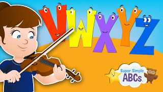 The Sounds of the Alphabet  VWXYZ  ​​🌈 Super Simple ABCs [upl. by Uhile]