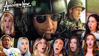 TOP quotRide of the Valkyriesquot Reactions Apocalypse Now 1979 Movie Reaction First Time Watching [upl. by Yruj]