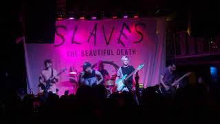 Slaves  Let This Haunt You New Song The Beautiful Death Tour 2017 ATL [upl. by Karab]