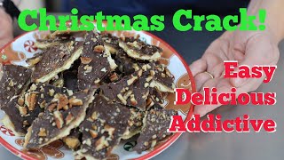 quotStepbyStep Guide How to Make Christmas Crack Toffee Candy at Homequot [upl. by Merna]