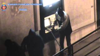 Video arresto banda del bancomat [upl. by Nirac]