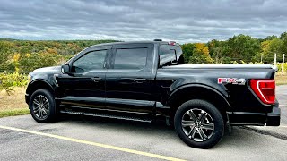 2022 F150 with Black Widow Widowmaker muffler Exhaust video [upl. by Aiblis]