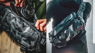 Hex Ranger Sling Blackout Camo  Best Sling Period  Fits drone amp DSLR with 2 lenses Easy [upl. by Evannia]