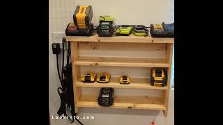 DIY Battery Charging Station HowTo Tutorial shorts [upl. by Faxen]