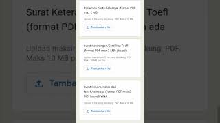 beasiswa s2 paramadina dokumen disiapkan fyp fyi diy [upl. by Hekker]