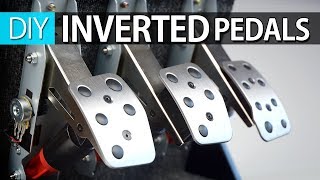 HOW TO MAKE LOGITECH INVERTED PEDALS DIY [upl. by Acirretahs346]