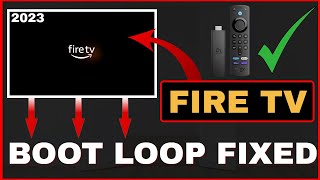 FIRESTICK STUCK on FIRE TV BOOT LOOP  FIX IT NOW 2023 update [upl. by Anayrb]