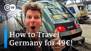 Germanys 49Euro Ticket or DTicket – All You Need to Know [upl. by Eiger]