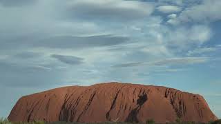 AYERS ROCK ULURU NT PART TIME LAPSE [upl. by Archambault]