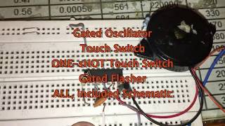 CD4011 Oscillator and Gated Flasher Plush more 6 Diagram [upl. by Quentin]