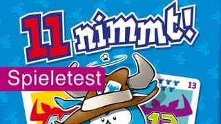 11 nimmt Kartenspiel  Anleitung amp Rezension  SpieLama [upl. by Ecinnaj]