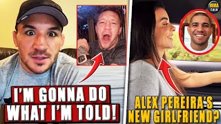 Michael Chandlers FIRST REACTION after Conor McGregor fight announcement Pereiras new girlfriend [upl. by Niamor]