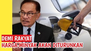 Harga minyak akan diturunkan sesuai janji sayakata pak pandir [upl. by Aerdnaek]