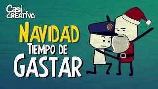 Navidad tiempo de gastar  Casi Creativo [upl. by Etnomal]