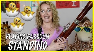 Tips and Tricks for PLAYING BASSOON STANDING [upl. by Weldon]