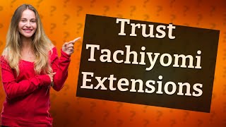 How to trust extensions Tachiyomi [upl. by Nika]