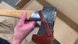 Gransfors Bruk Unboxing over 100 pc Order Omaha Knife Small Forest Axe Scandinavian Forest Axe [upl. by Aurthur178]