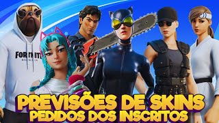 PREVISÕES FORTNITE  PREVISÕES LOJA FORTNITE  PREVISÕES DE SKINS FORTNITE  LOJA FORTNITE  132 [upl. by Amhser534]