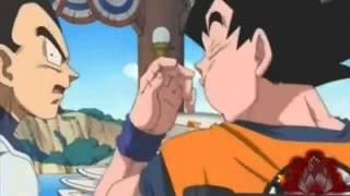 Goku y Vegeta se pelean por comida español latino [upl. by Claresta]