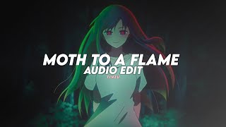 moth to a flame  the weeknd edit audio [upl. by Merta495]