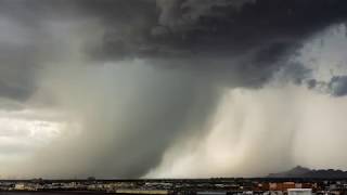 August 23 2018  Phoenix Microburst Time Lapse [upl. by Eemyaj]