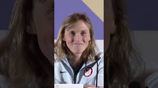 USA swimmer KatieLedecky asks for transparency in testing Olympics [upl. by Naujed]