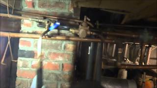 change leaking watts 9D backflow preventer on boiler [upl. by Nies]