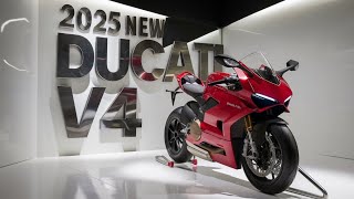 2025 NEW DUCATI PANIGALE V4  FIRST LOOK 🔥 [upl. by Aitnic]