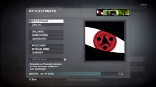 Black Ops  SHARINGAN Custom Emblems with CODchameleon Episode 3 [upl. by Fabrienne227]