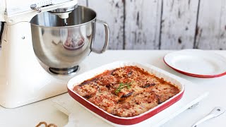 Aubergine parmigiana recipe  KitchenAid [upl. by Ispep]