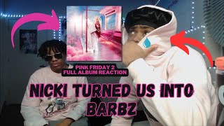 NICKI MINAJ MADE US FANS PINK FRIDAY 2 FULL ALBUM REACTION [upl. by Angadreme]