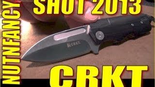 Nutnfancy SHOT Show 2013 CRKT [upl. by Woodruff]