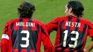 Maldini and Nesta  The Best Defensive Duo of All Time [upl. by Oirom]