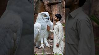 Angry Giant Owl in Pakistan 🇵🇰 😲 🦉Ai [upl. by Ahsiad831]