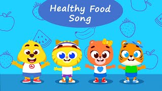 Healthy Food Song  Learn to Recognize Healthy and Unhealthy Foods  Kiddopia Nursery Rhymes [upl. by Krigsman]