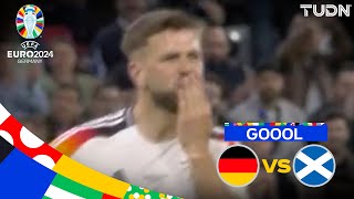 ¡Golazo de Niclas Füllkrug y ya son cuatro  Alemania 40 Escocia  UEFA EURO 2024  J1  TUDN [upl. by Utham]