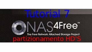 XigmanasNas4free Tutorial 7 Partizionamento HD Nas4free ITA [upl. by Marleah]