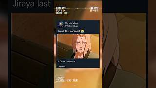 Tsunade and Jiraya ❤️😭naruto anime tsunade jiraiya shorts viral [upl. by Anoniw]