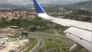 Tegucigalpa Honduras Airport Toncontin Landing [upl. by Newnorb]