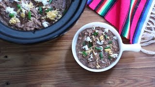 How to Make Slow Cooker Refried Beans [upl. by Boak630]